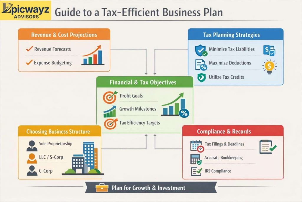 Strategic Business Planning: Integrating Tax Efficiency with Epicwayz Advisors