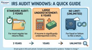 How far back can the IRS audit you