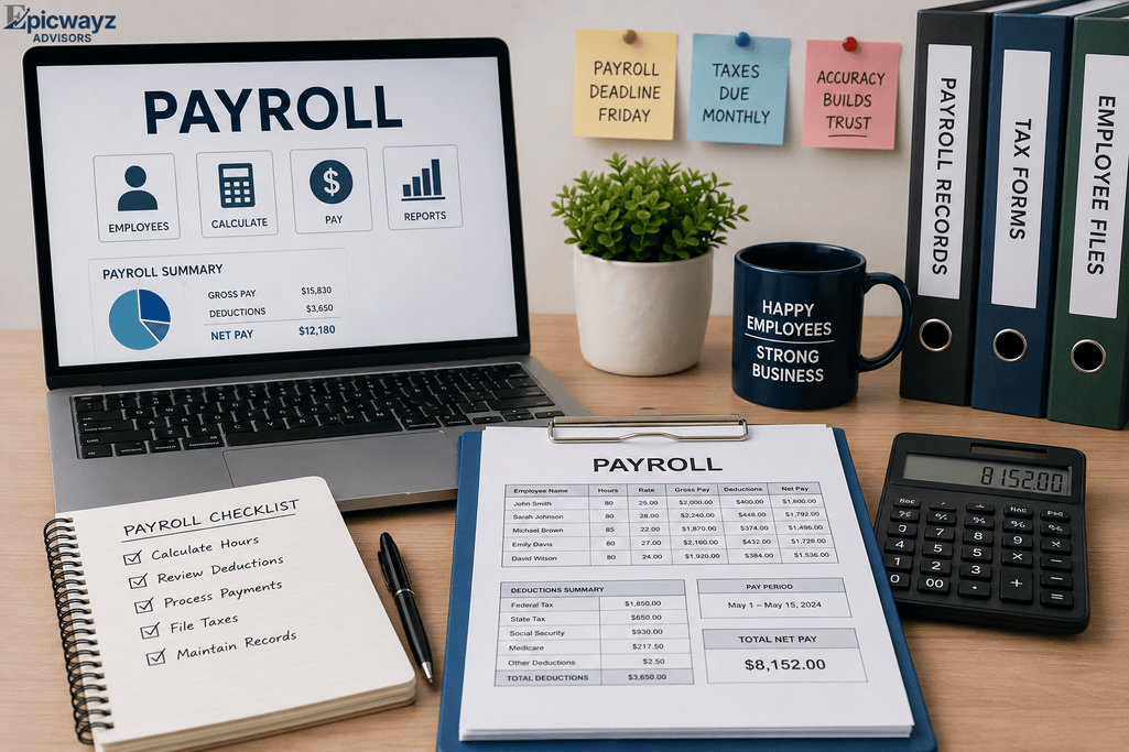 How to manage payroll for a small business